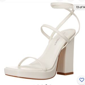 NEW MARC FISHER ACRES HEELS IN WHITE - SOLD OUT ONLINE